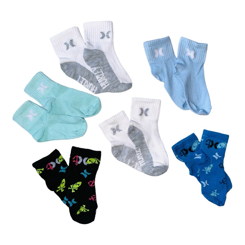 Hurley Toddler Sock bundle
